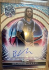 2024-25 Topps Chrome - Certified Autographs Brandon Clarke #TCAI-BCL (AU)