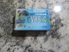 TDK E-HG Extra High Grade TC-30 Blank Camcorder Cassette Tape