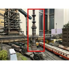 HO Scale Train Model Sand Table Scene Steel P...