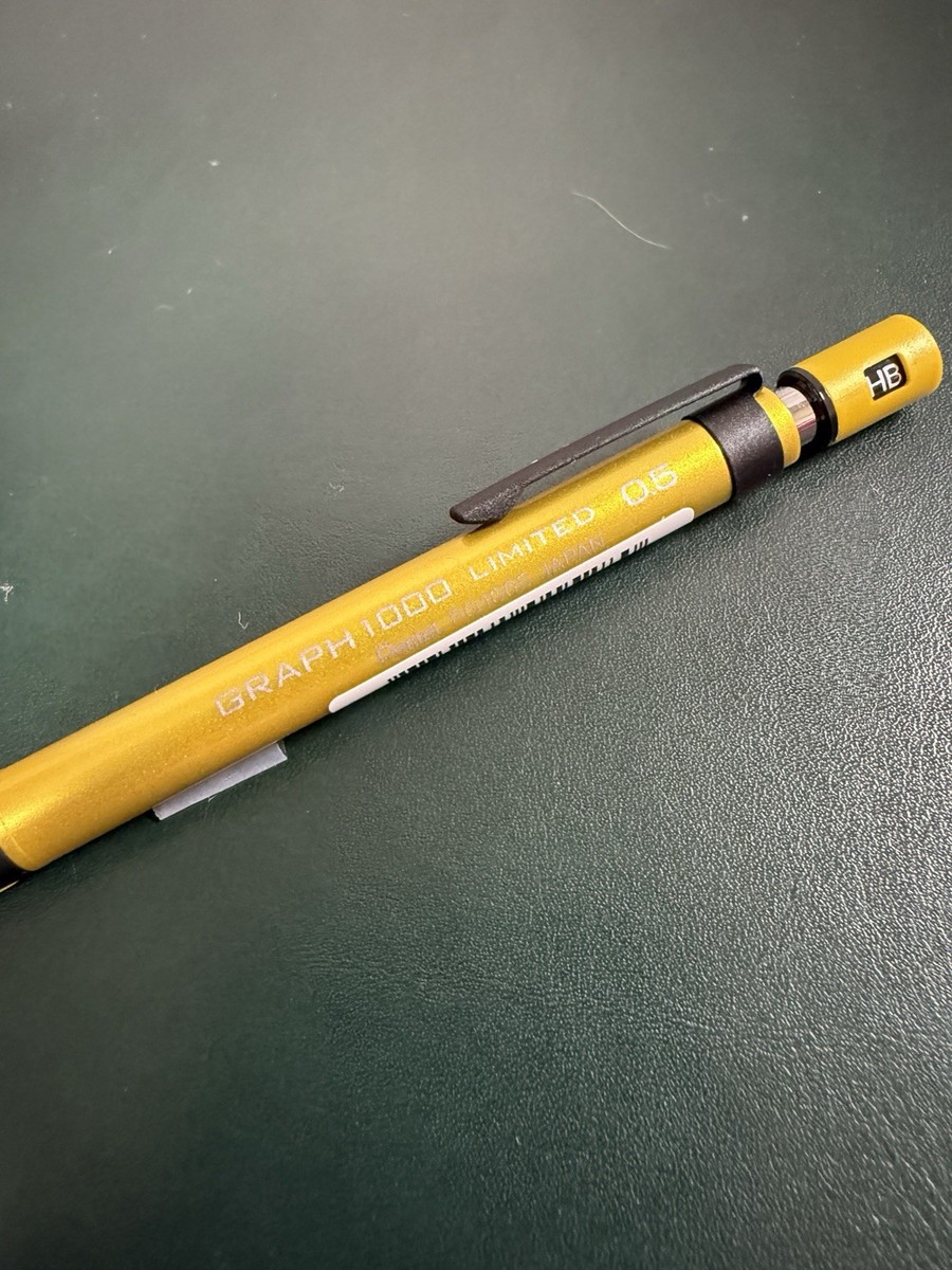 Pentel Graph 1000 Limited Color LIMITED EDITION Gold Black Korea