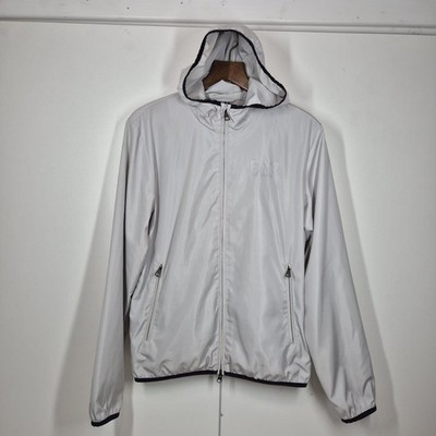 EA7 Men's Core Identity Lightweight Hooded Jacket Size Small 8NPB04 PNN7Z 