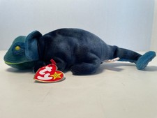 ty Beanie Baby - "RAINBOW" the Iguana, MWMT 1997