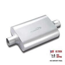 Universal Mufflers Dual Chamber inlet (ID) outlet (ID) overall 17" 2.25"