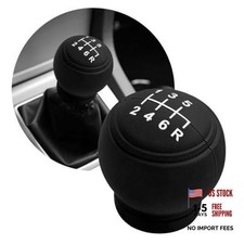 Car Gear Shift Knob Cover, 6-Speed Anti-Slip Silicone Vehicle 6-Speed, Right