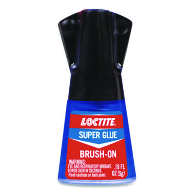Loctite Super Glue Brush On, 0.17 Oz, Dries Clear 1365734 LOCTITE CORP. ACG