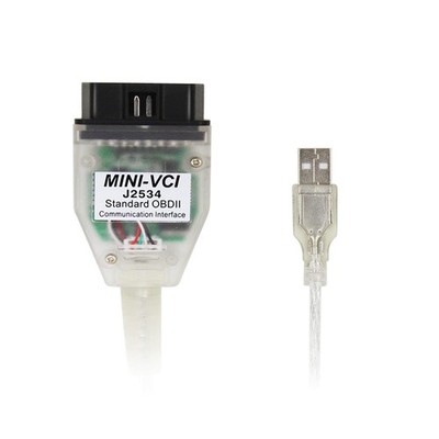 Mini Vci J2534 Cable Standard Obd2 Communication Interface for TIS Techstream...