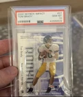 2000 SkyBox Impact Tom Brady Rookie #27 Patriots PSA 10 Football Card