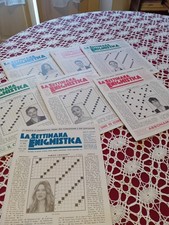 LA SETTIMANA ENIGMISTICA LOTTO  blocco di 14 numeri  intonsi  anno 2025/2026