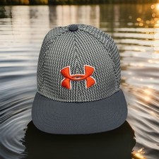 Under Armour UA Orange Mesh Youth Baseball Cap