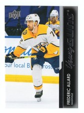 2021-22 UD Series 2 Frederic Allard Young Guns #483