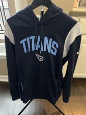 Tennessee Titans Nike Hoodie Sweatshirt Mens Sz S Blue Therma Fit NFL Football