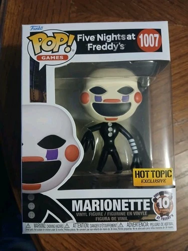Funko Pop Five Nights At Freddy's Marionette Exclusive Vinyl Figure w/ Protect