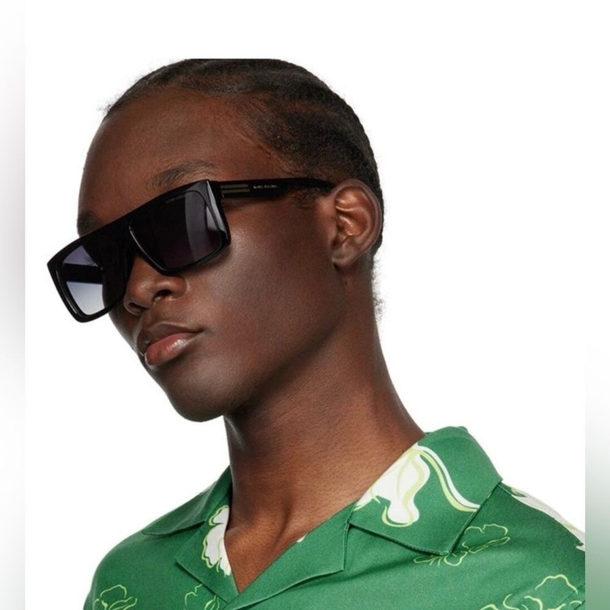 Marc Jacobs Black and White Sunglasses MARC 672/CS Amazon.com: Marc Jacobs MARC 672/CS Negro Logo Negro/Gris  main image 2