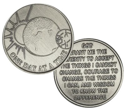 Z91.  ODAT, World, One Day At A Time, ALUMINUM.