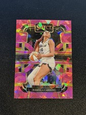 2024 Panini Select WNBA - Concourse Kamilla Cardoso #33 Pink Ice Prizm (RC)