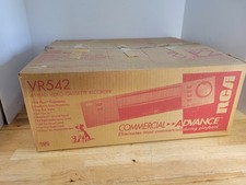 Vintage RCA VR542 4 Head VHS Player w/box, instructions, remote rare