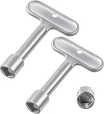 3/8'' Hydrant Key Compatible with Zurn P1300-PART-13-KEY Z1300 Series, Water Spi
