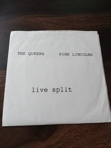 The Queers / Pink Lincolns 7"  Bikini Kill ( cover song )  Lookout! Records PUNK - Picture 1 of 6