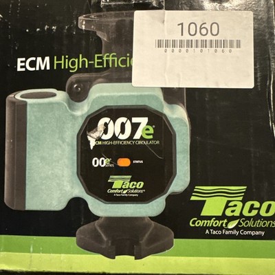 Taco Comfort Solutions Cast Iron ECM High-Efficiency 2-Flange Circulator Pump