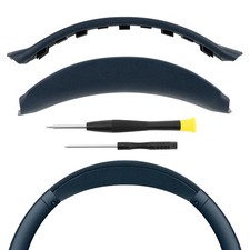 Geekria Replacement Headband Cushion Cover for Sony WH-XB910N Blue