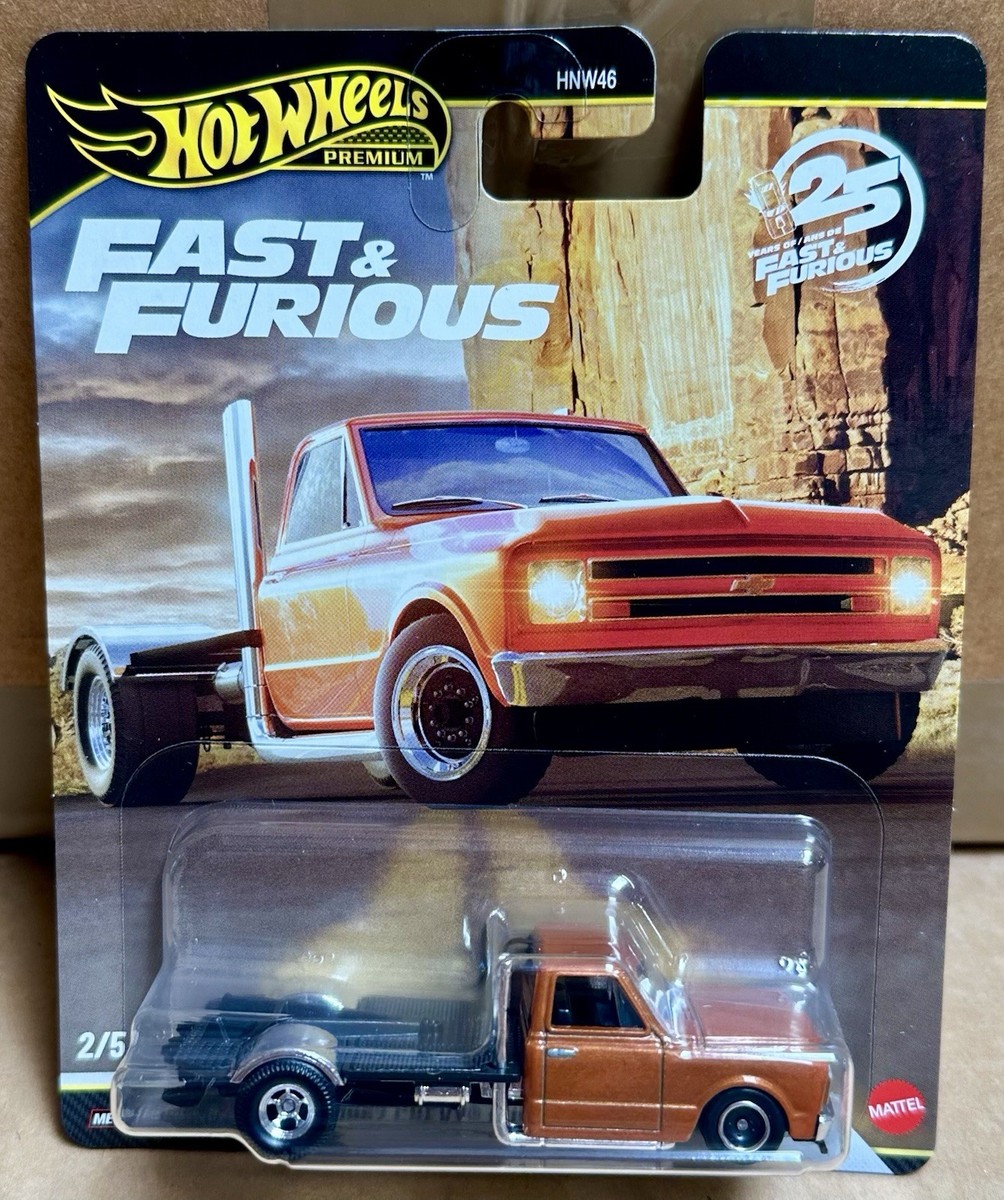Hot Wheels 2026 Premium Fast & Furious 25th Anniversary Set of 4
