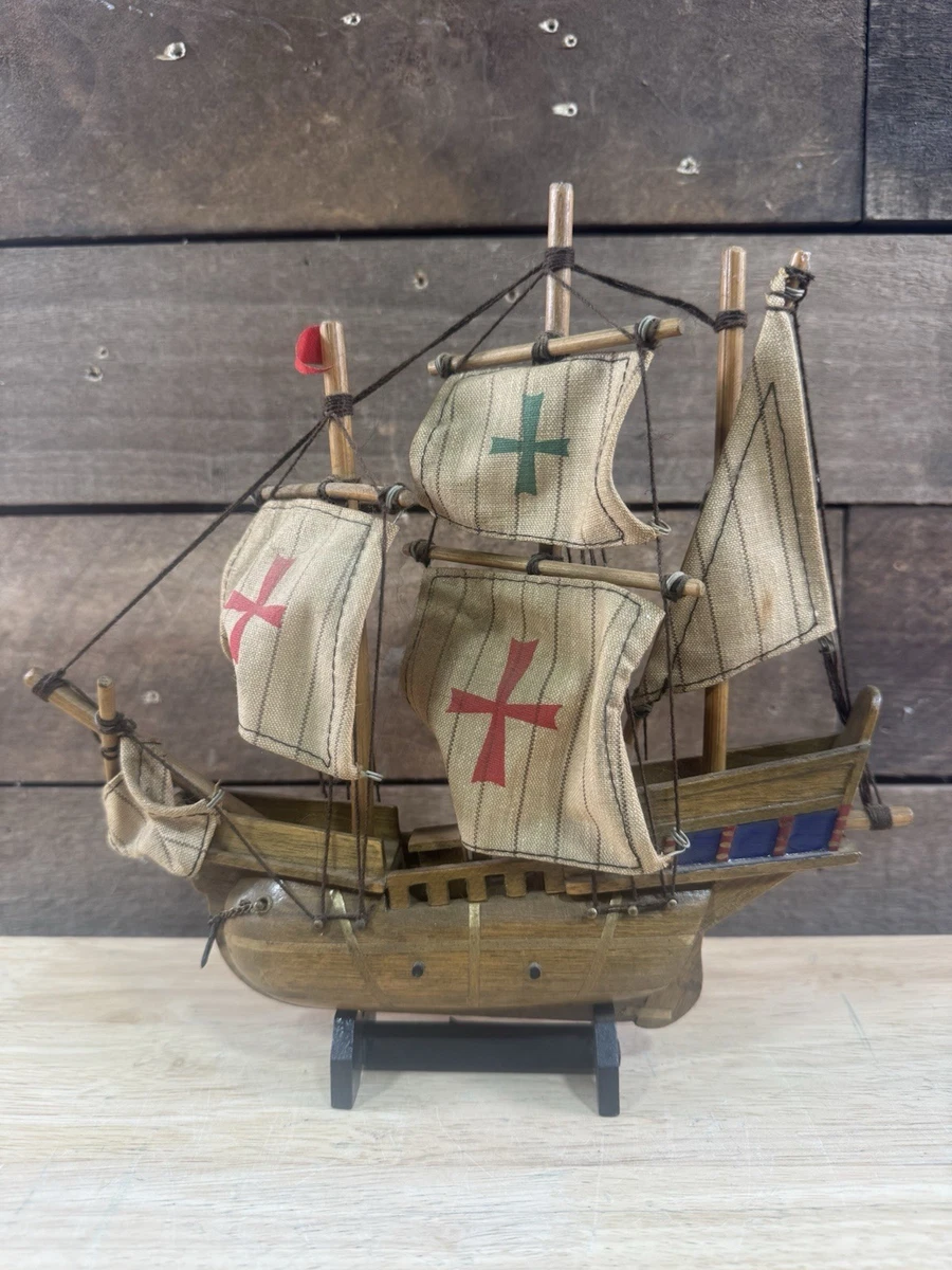 仿古木制帆船模型船| eBay