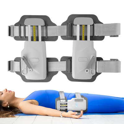 Knob Adjustable Lumbar Traction Device Spinal Decompression Back Support Brace