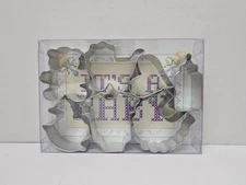 R&M International 7 pc Baby Themed Mini Cookie Cutter Set