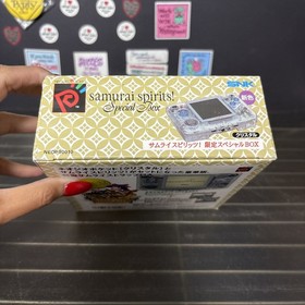 Neo geo Pocket Clear Samuri Spirits Special Box Rare From Japan New
