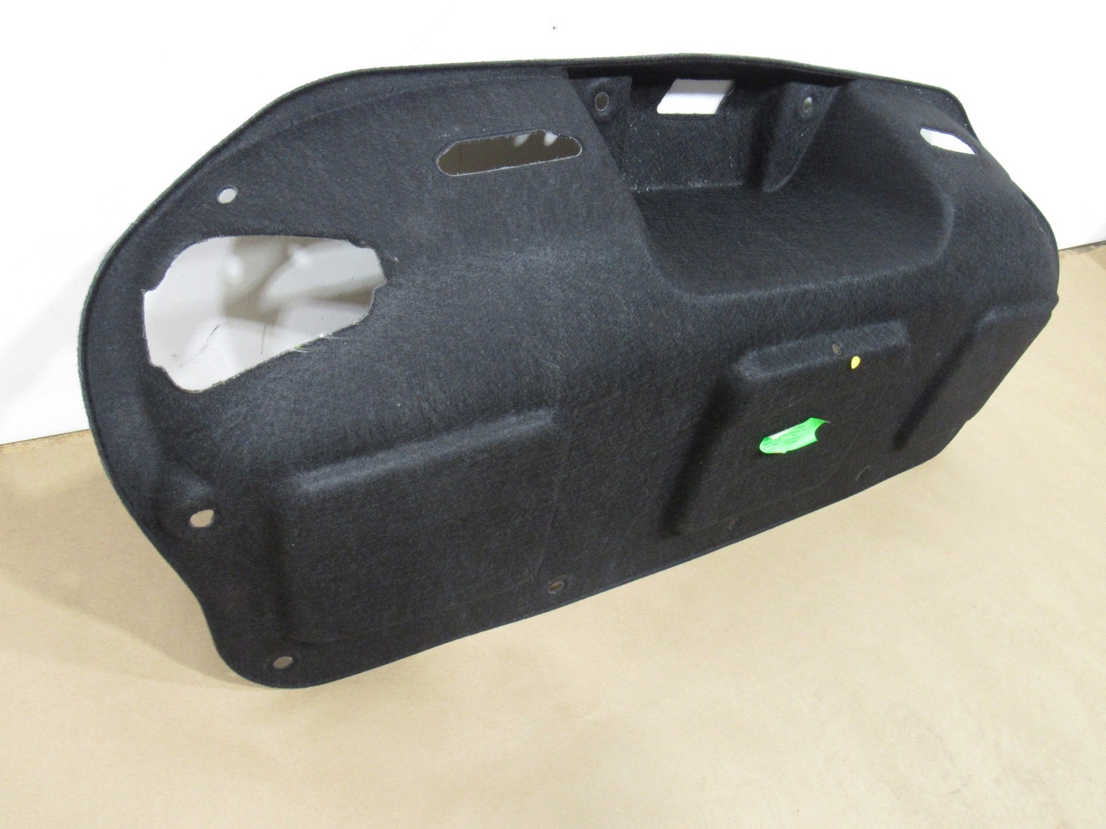 08-12 Maserati Granturismo S 2010 Rear Trunk Lid Carpet Cover Panel Liner ^:Y