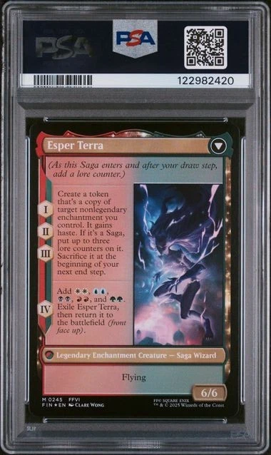 2025 MTG Final Fantasy Terra, Magical Adept Foil #245 PSA 10 POP 1 - Image 2 of 2