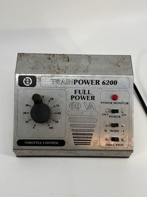 MRC Train Power Model 6200 DC Power Supply Hobby Train Transformer Works