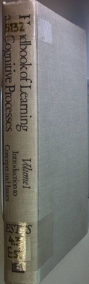 Handbook of Learning and Cognitive Processes: VOL.I: Introduction to Concepts an