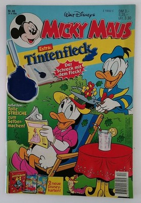 Disney Micky Maus Magazin Nr 40 1996 Donald Duck Comic German Edition