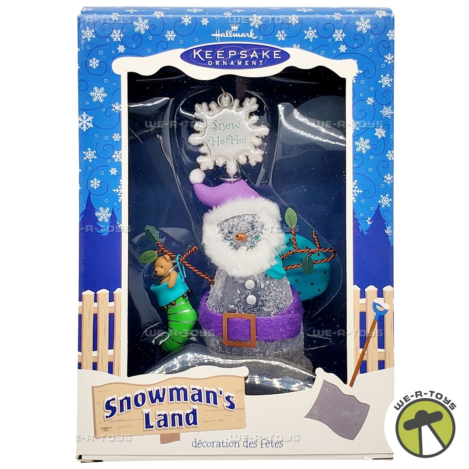 Hallmark Keepsake Ornament Snowman's Land Snow Ho! 2003