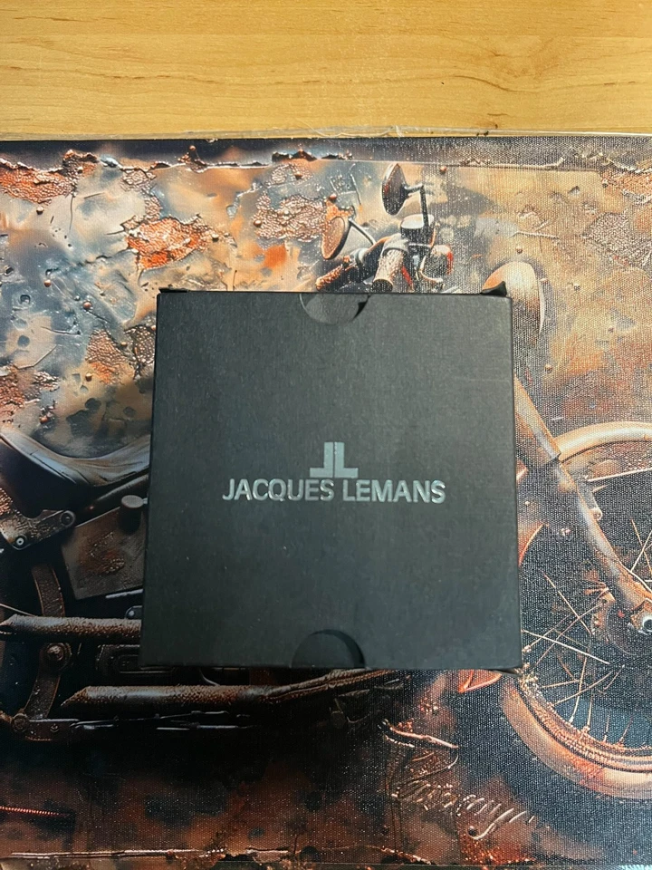 Jacques Lemans Unisex-Armbanduhr Rome Sports Analog Quarz Edelstahl beschichtet - Bild 2 von 2