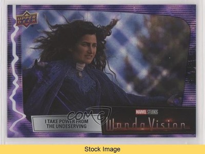 2022 Marvel Studios' WandaVision Purple Spell Agatha Harkness #77 READ z6b