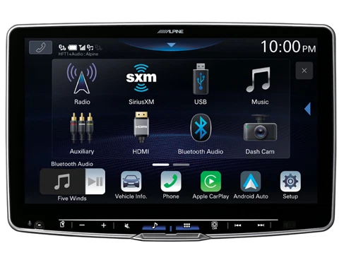 Alpine iLX-F511 9" Multimedia Receiver 1-DIN with Apple CarPlay & Android Auto - Image 4 of 4