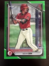 Kevin Sim 2024 Bowman /99 ROOKIE Card #BP-34 DBacks🔥⚾️