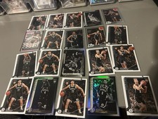 2025 Topps Basketball Brooklyn Nets Black Friday Card Lot - Rookies Inserts (33)