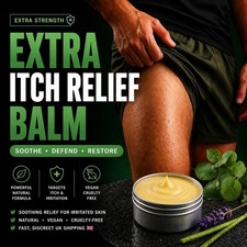 Extra Strength Antifungal Balm Itch Relief Groin Sweat Rash Athlete Foot Cream