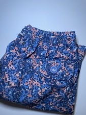 Peter Millar Mens Medium Seaside Turtle Tide Swim Trunks Drawstring Mesh Lined