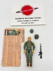 1983 Grunt w/ File Card Complete GI Joe Figure