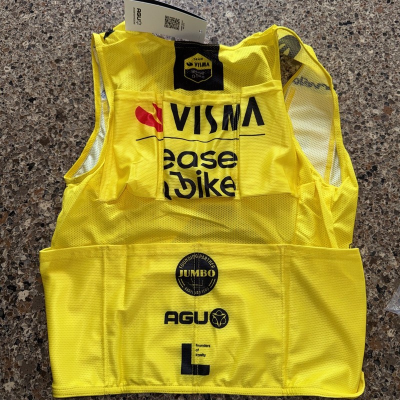 Team Jumbo Visma Water Bottles Carrying Bidon Vest Tour De France