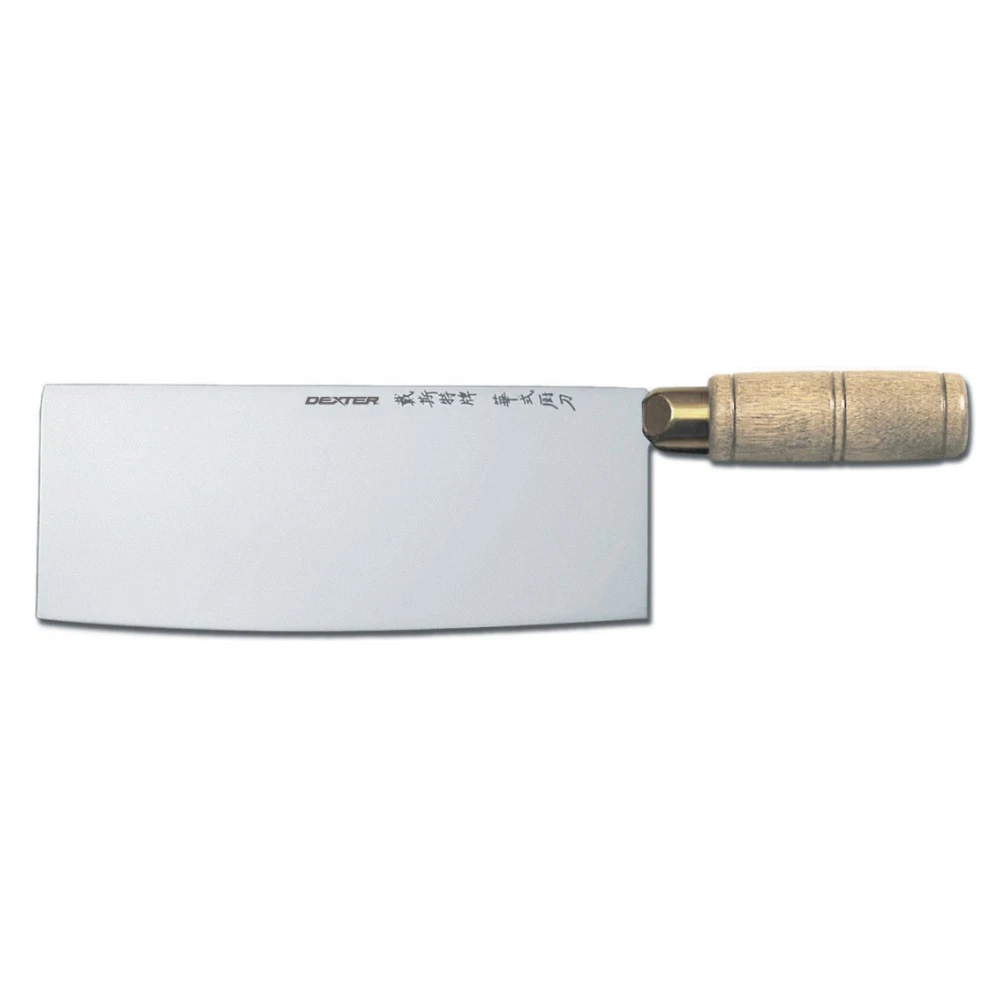 Dexter Russell 20 X 8cm Traditional Chinese Chefs Knife 02525 - 08020