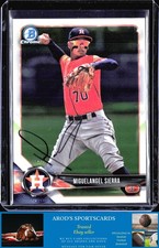 2018 Bowman *Miguelangel Sierra **Card #BCP53** AUTO (RC)