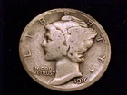 1916-S  Mercury Dime, Good grade