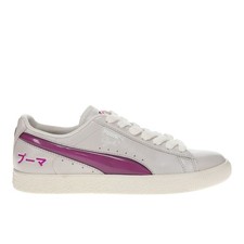 PUMA Clyde Tokyo Lace Up Mens Off White Sneakers Casual Shoes 39307801