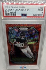 2020 Panini Prizm - Rookie Laviska Shenault Jr. #350 Red Wave Prizm /149 (RC)