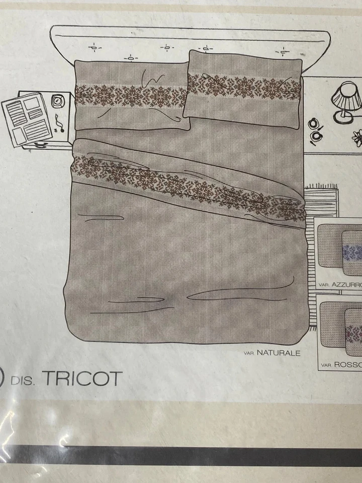 Casamica Ensemble Draps + Taie, Lit Simple En Flanelle Tricot Naturale - Photo 3/4
